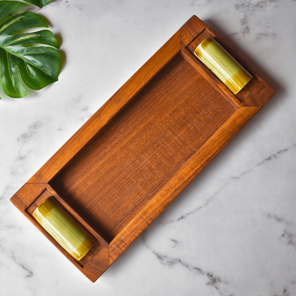 Wooden Tea Tray