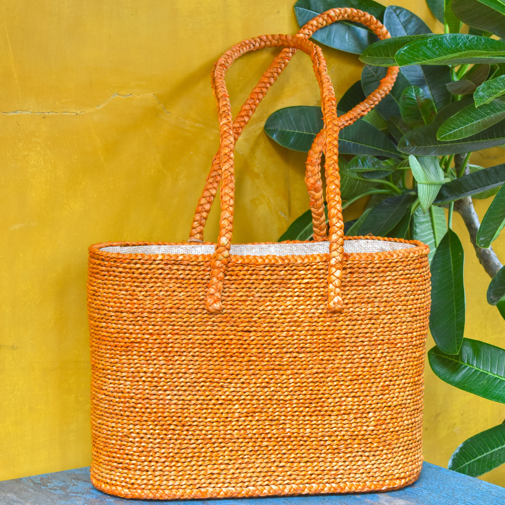 Hogla Grass Basket Bags