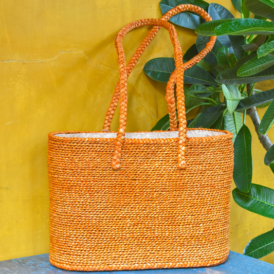 Hogla Grass Basket Bags