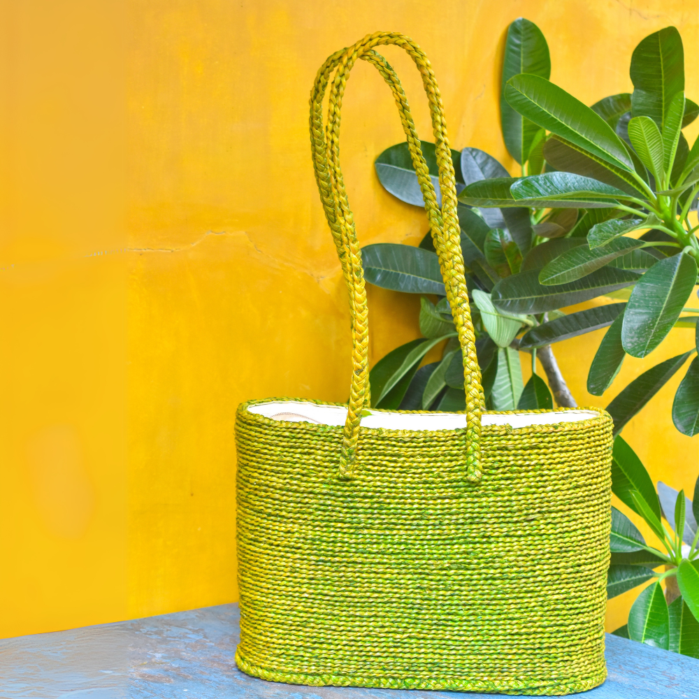 Hogla Grass Basket Bags