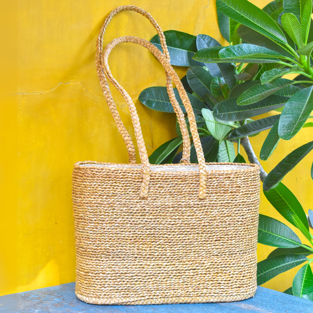 Hogla Grass Basket Bags