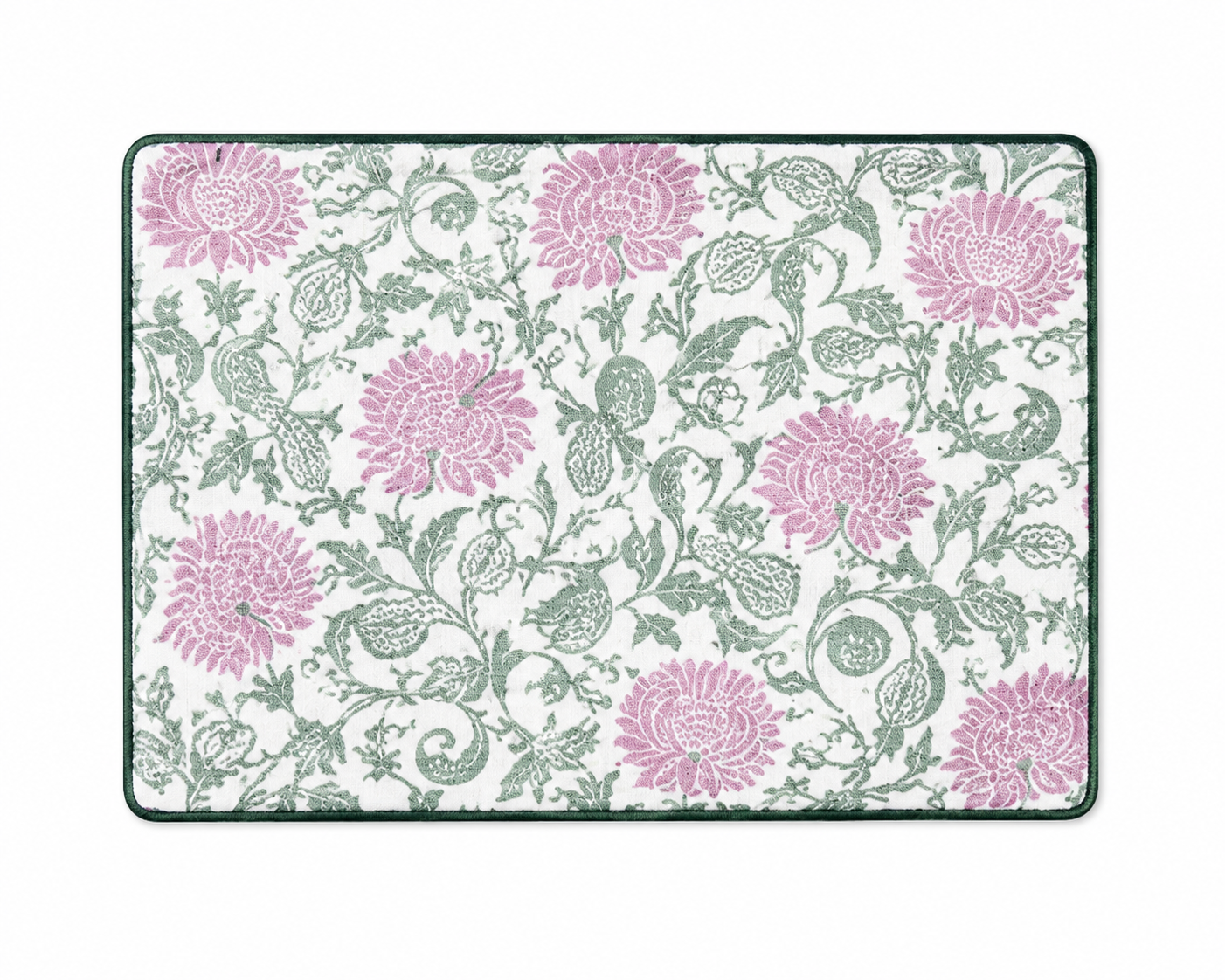 Sage Floral Cotton Placemat